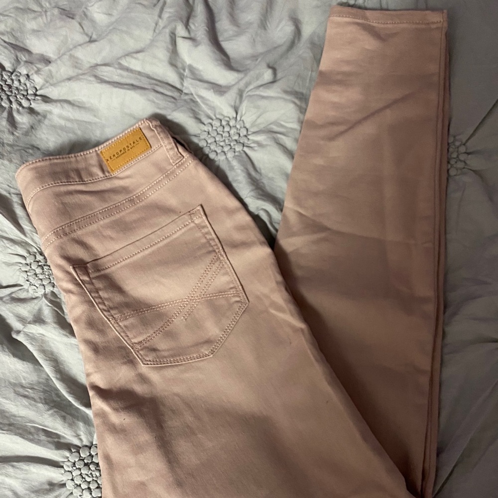 Light Pink High Waisted Jegging